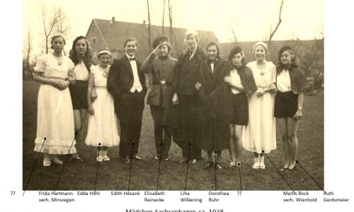 1116 1938 Mädchen Sachsenhagen