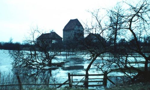 Düh01 000 1965DömäneSchlossHochwasser